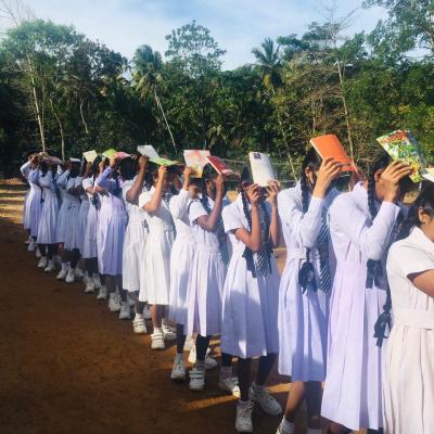 කලා උළෙලට සමගාමිව පැවැත්වූ පොත් පෙරහැර 