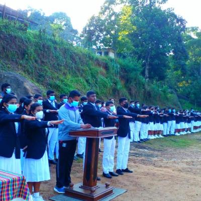 ශිෂ්‍ය නායක නායිකා නිල ලාංජන පැලඳවීම